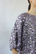 Vera Wang Beaded Crystal Top XS-M