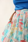 Expressionist Village Scene Skirt L