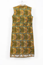 Olive Batik Shirtdress S/M