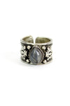 gemstone tribal ring