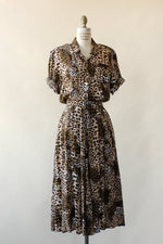 Warren Cheetah Dress M/L