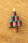Kitschy Christmas Tree Brooch