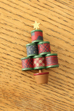 Kitschy Christmas Tree Brooch