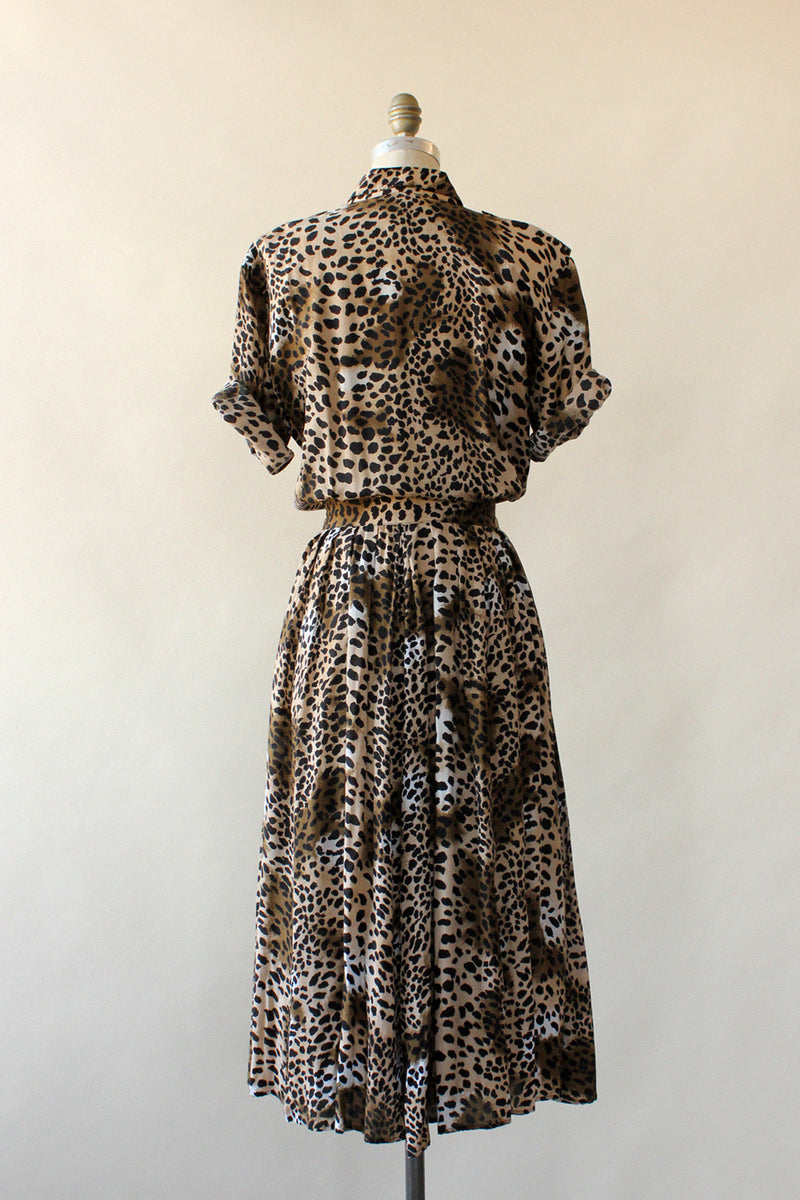 Warren Cheetah Dress M/L