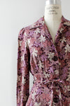 Leaf Print Secretary Dress S