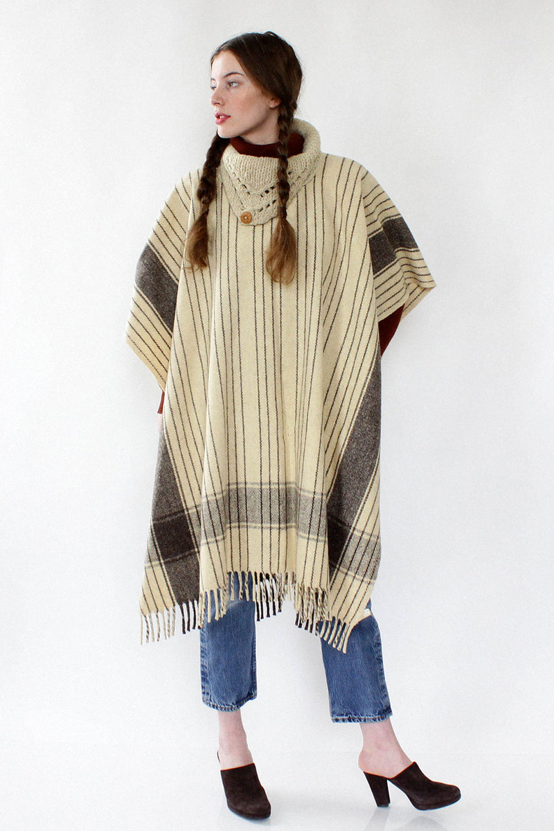 Snow Drift Poncho S/M/L
