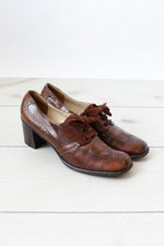 Saks Heeled Oxfords 7