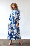 Graphic Floral Hawaii Dress XS-M