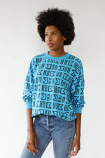 Pacwoman Graphic Thin Sweatshirt