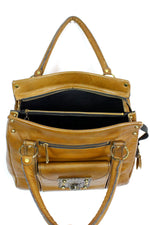 medieval locking handbag