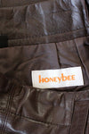 Honeybee Supple Leather Skirt M