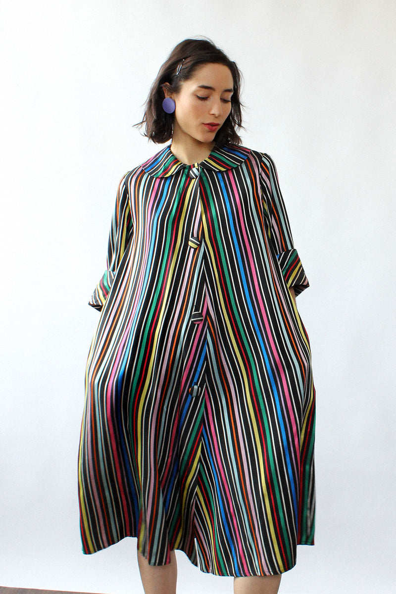Morsam Rainbow Stripe Robe/Jacket XS/S