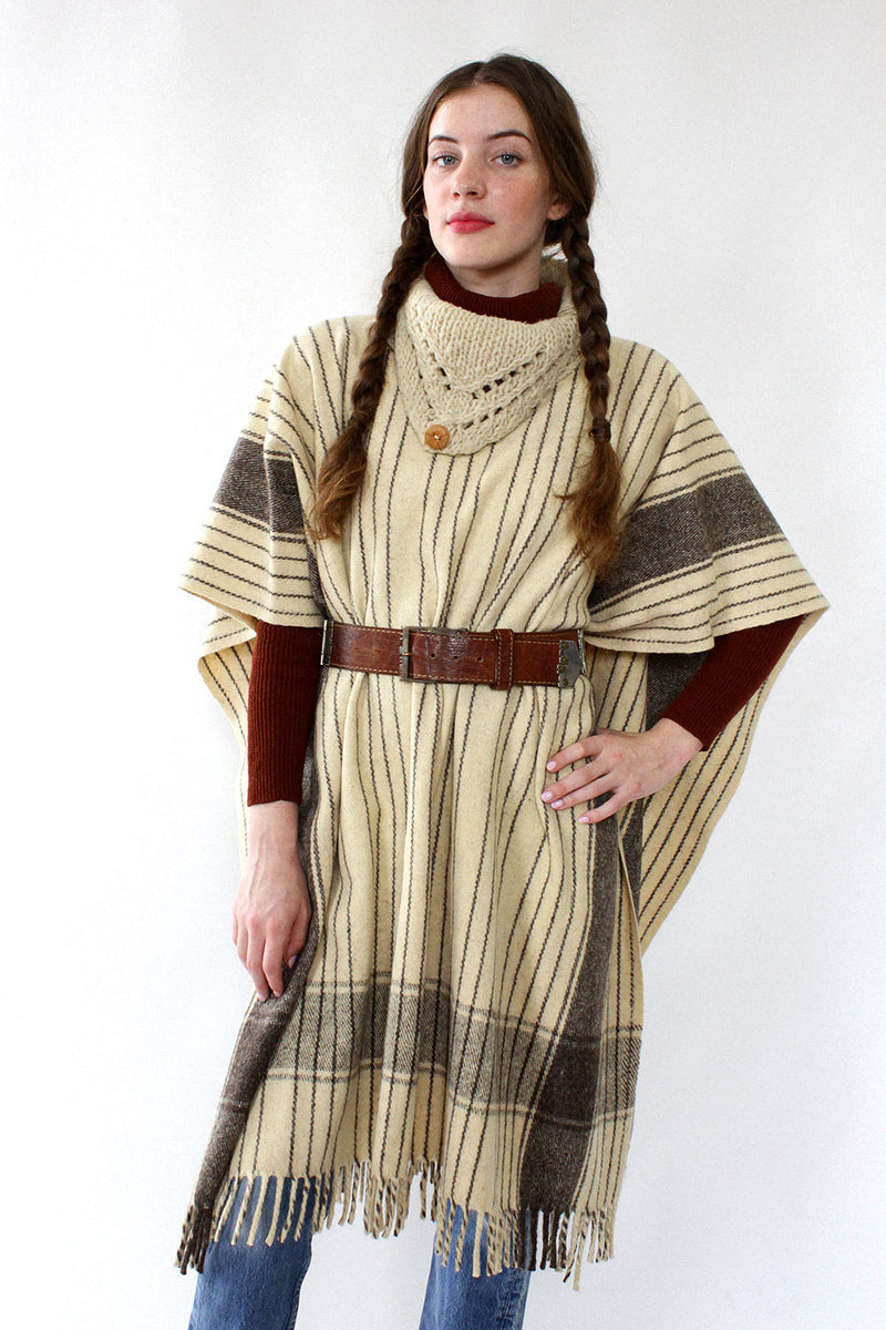 Snow Drift Poncho S/M/L