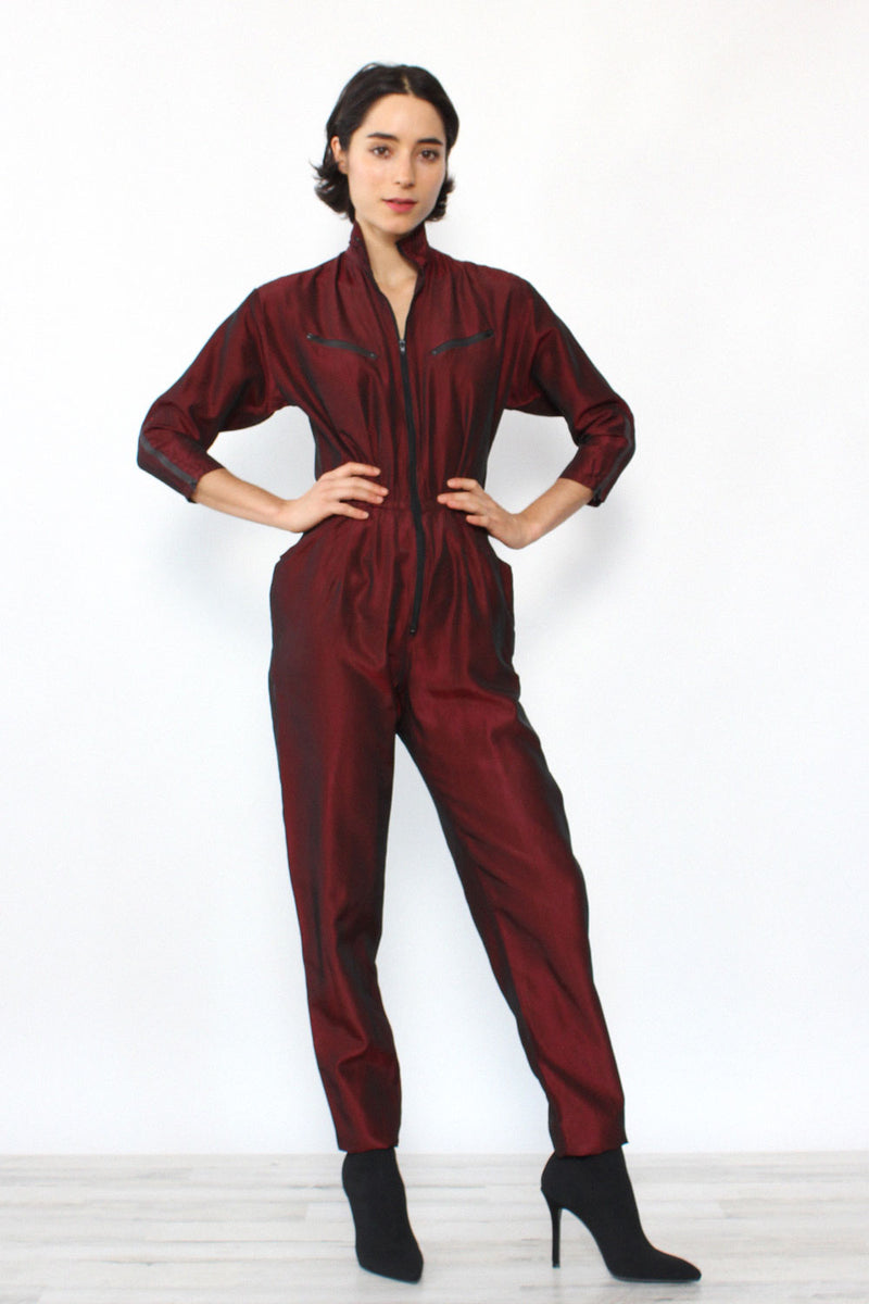 Foxy Lady Iridescent Flight Suit XS