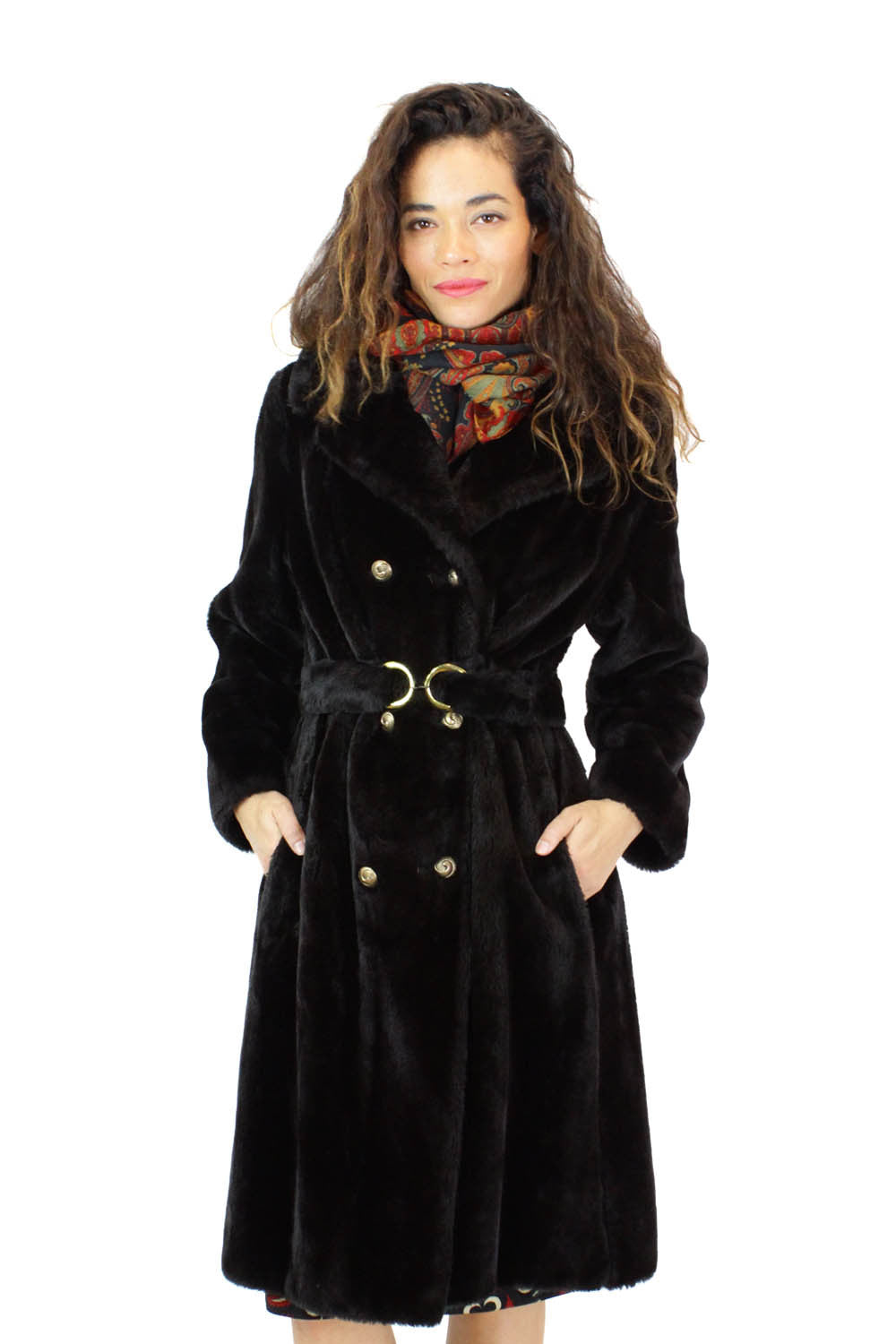 vintage double breasted coat