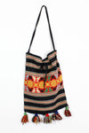 antigua tassel tote