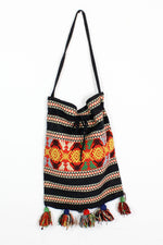 antigua tassel tote