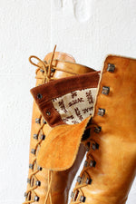 Zodiac Lace Up Maple Boots 9
