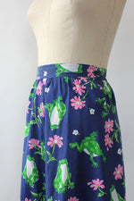 Smirking Frog Novelty Skirt L