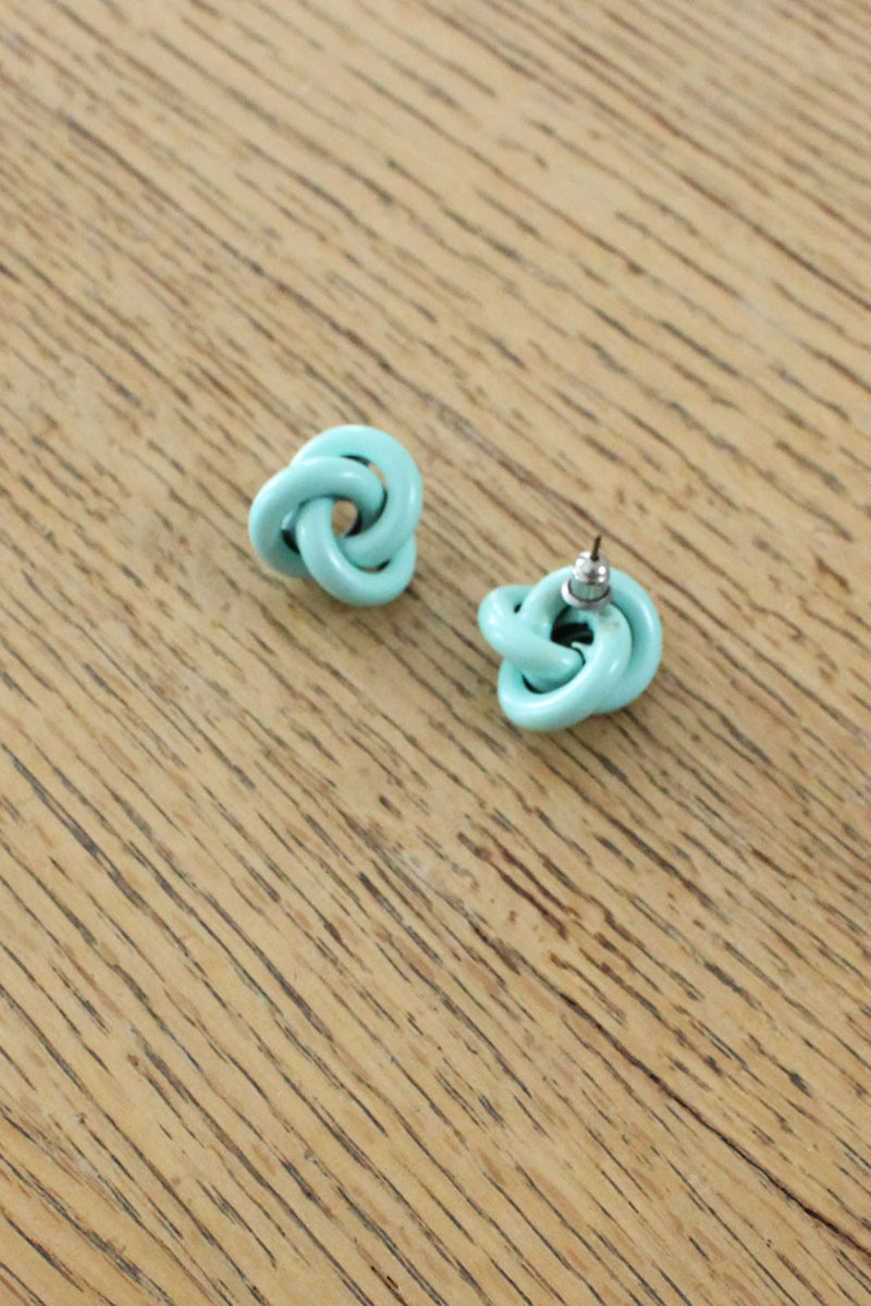 Seafoam Coil Studs