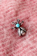 Silver Beetle Pin