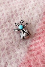 Silver Beetle Pin