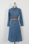 Alexander's Denim Fit Flare Shirtdress M/L