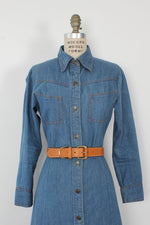 Alexander's Denim Fit Flare Shirtdress M/L