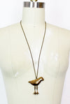 70s frog necklace