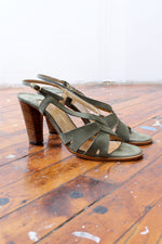 Moss Strappy Sandals 7