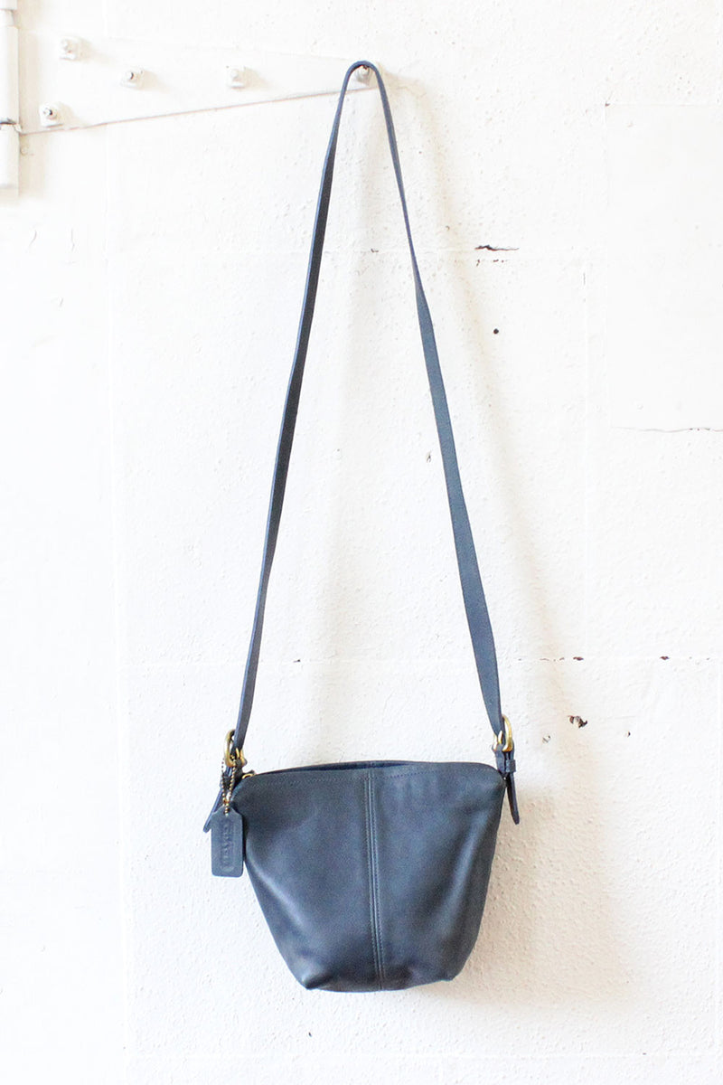 Stormy Blue Coach Crossbody Bag