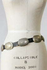 Aged Metal Conch Belt