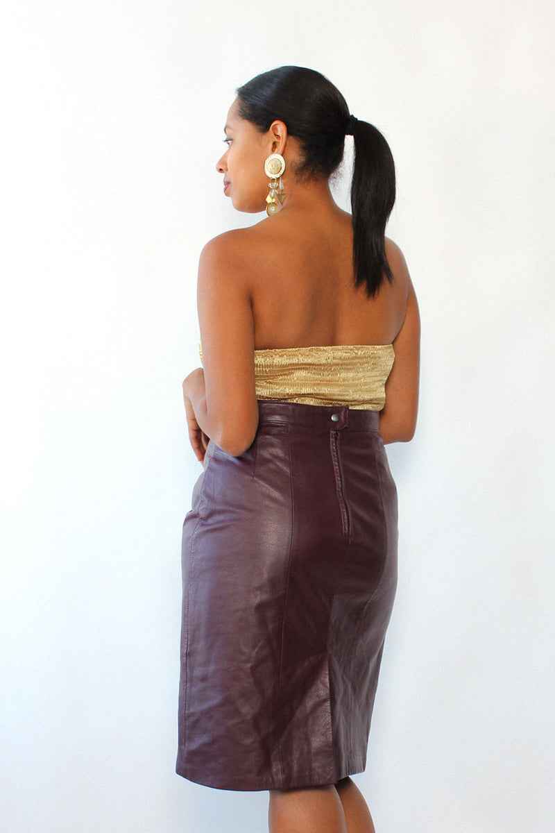 Champagne Bustier Top L/XL