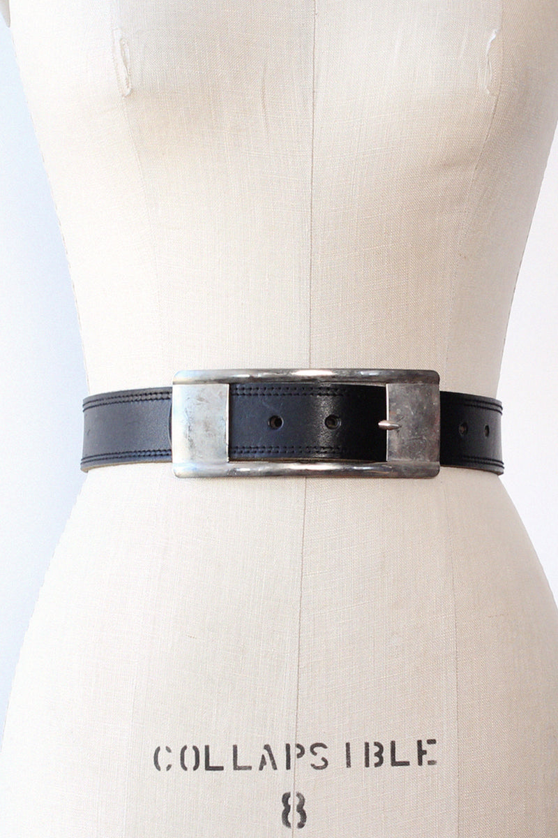 Exaggerated Buckle Belt