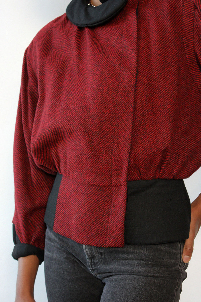 Italian Circle Collar Jacket M