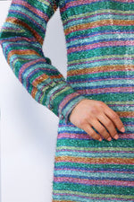 Striped Tinsel Dress XS/S