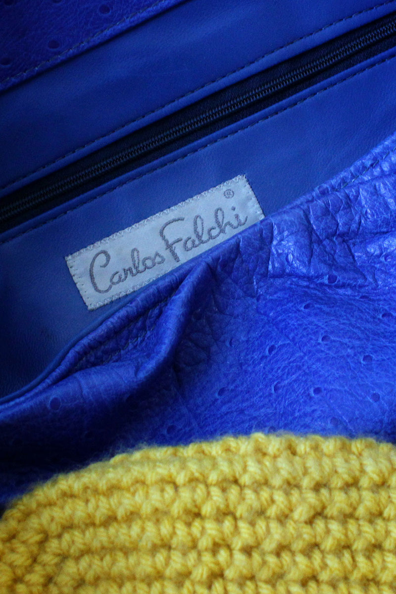 Cobalt Falchi Bag
