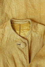 Sixties Suede Crop Sleeve Coat S/M