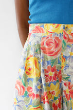 Watercolor Floral Short S/M