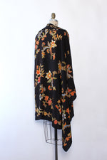 Batik Silk Flourish Scarf
