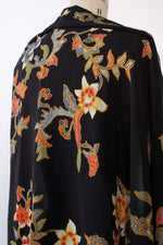 Batik Silk Flourish Scarf