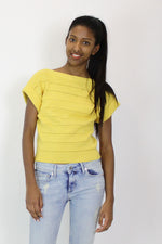 Daffodil Boatneck Sweater S/M