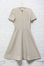 Oatmeal Flare Dress M