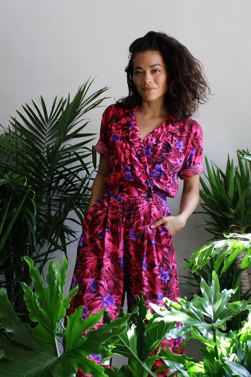 Tropical Tuesday Gaucho Jumpsuit