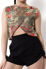 Samantha Pleet Tie Short Shorts XS