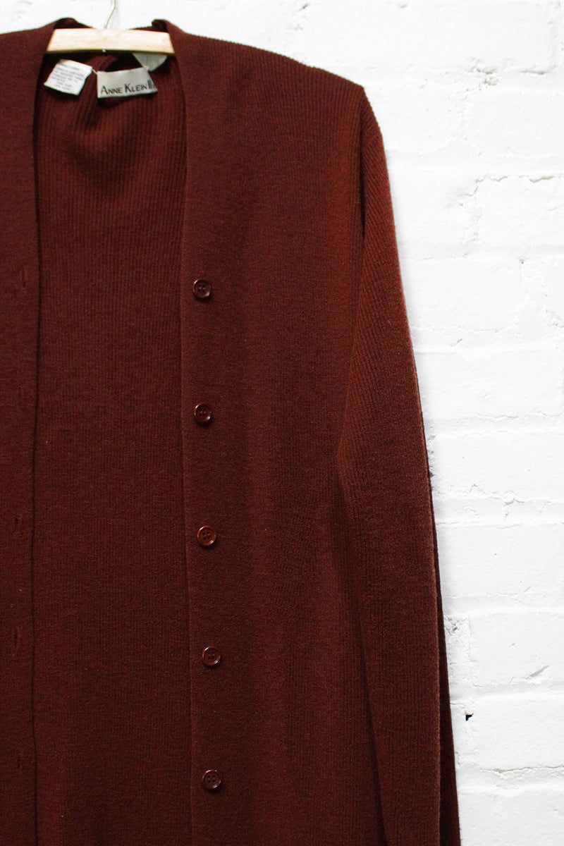 Wine Duster Cardigan M/L
