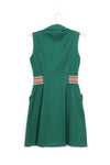 70s Highline Collar Dress S