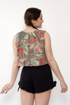 Samantha Pleet Tie Short Shorts XS
