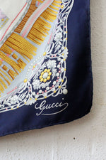 Gucci Silk Rococo Classical Scarf
