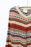 Cabin Collage Poncho